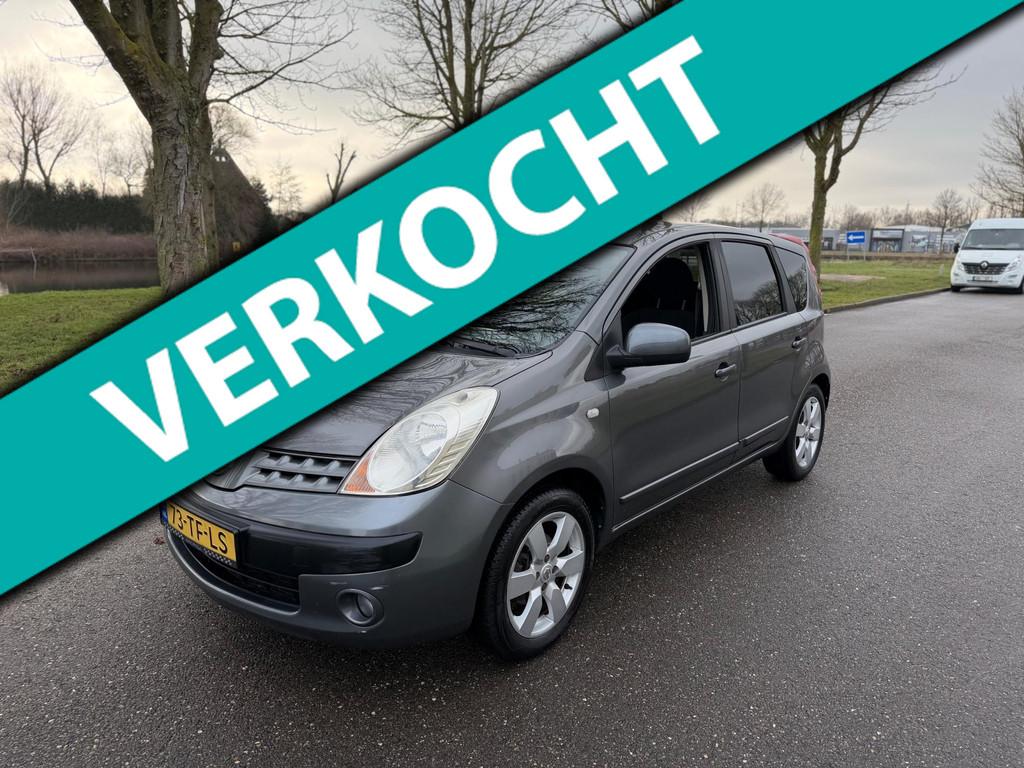 Nissan Note 1.6 First Note|camera|cruise|digitale airco, Voorwielaandrijving, 15 km/l, Gebruikt, 4 cilinders