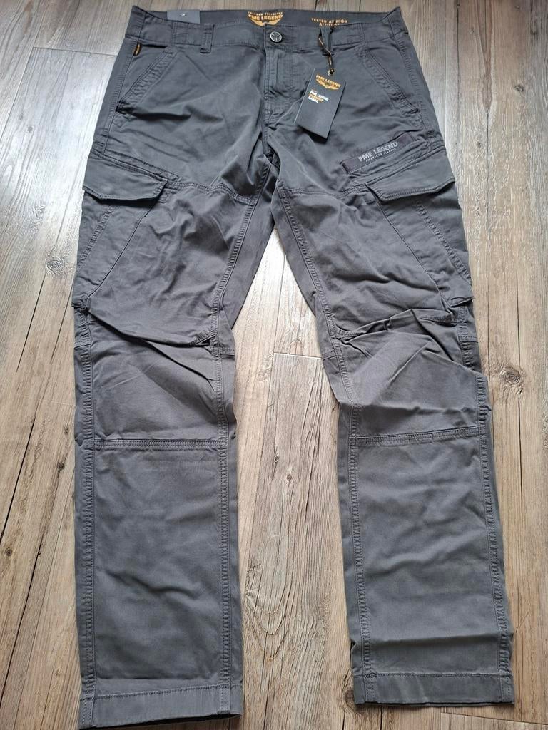 PME LEGEND Nordrop cargobroek W35 L30, Nieuw, Ophalen of Verzenden, W33 - W34 (confectie 48/50), Grijs