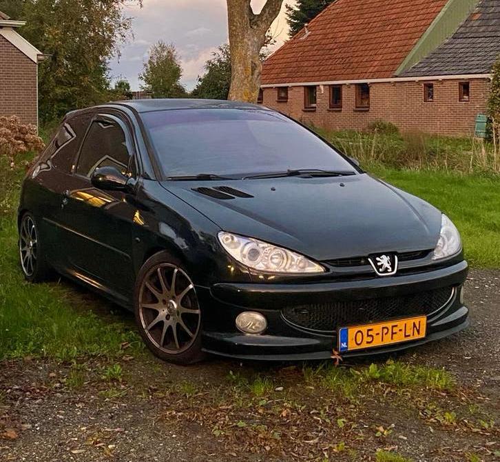 Peugeot 206 1.6 16V XS, Auto's, Peugeot, Particulier, Benzine, D, Hatchback, Handgeschakeld, Origineel Nederlands, Zwart, Zwart
