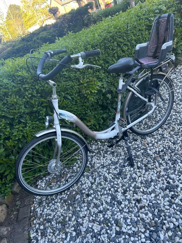 Sparta  bike with front and rear seat, Fietsen en Brommers, Ophalen, 2 zitjes, Zo goed als nieuw, Sparta