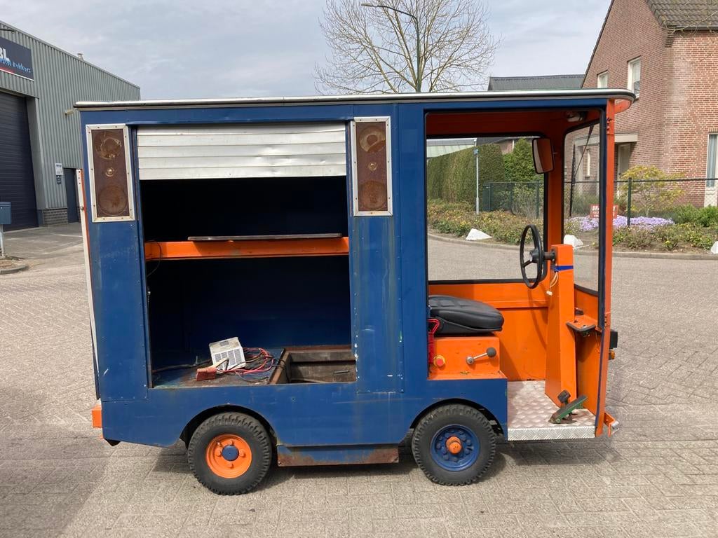 Spijkstaal Minibus elektrische gereedschap transportkar, 100 liter of meer, Ophalen, Gebruikt, Transportkar