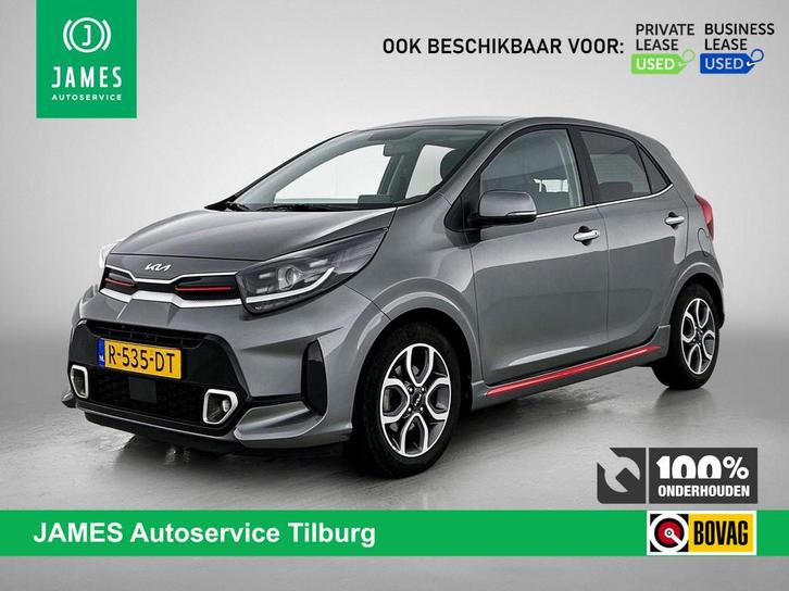 Kia Picanto 1.0 GT-Line CAMERA | LEER | NAVI | 15"LMV, Auto's, Kia, Bedrijf, Te koop, Picanto, ABS, Achteruitrijcamera, Airbags