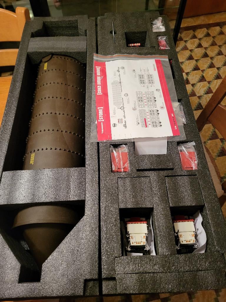 Mammoet coke drum, Ophalen, Nieuw, Hijskraan, Tractor of Landbouw, Wsi