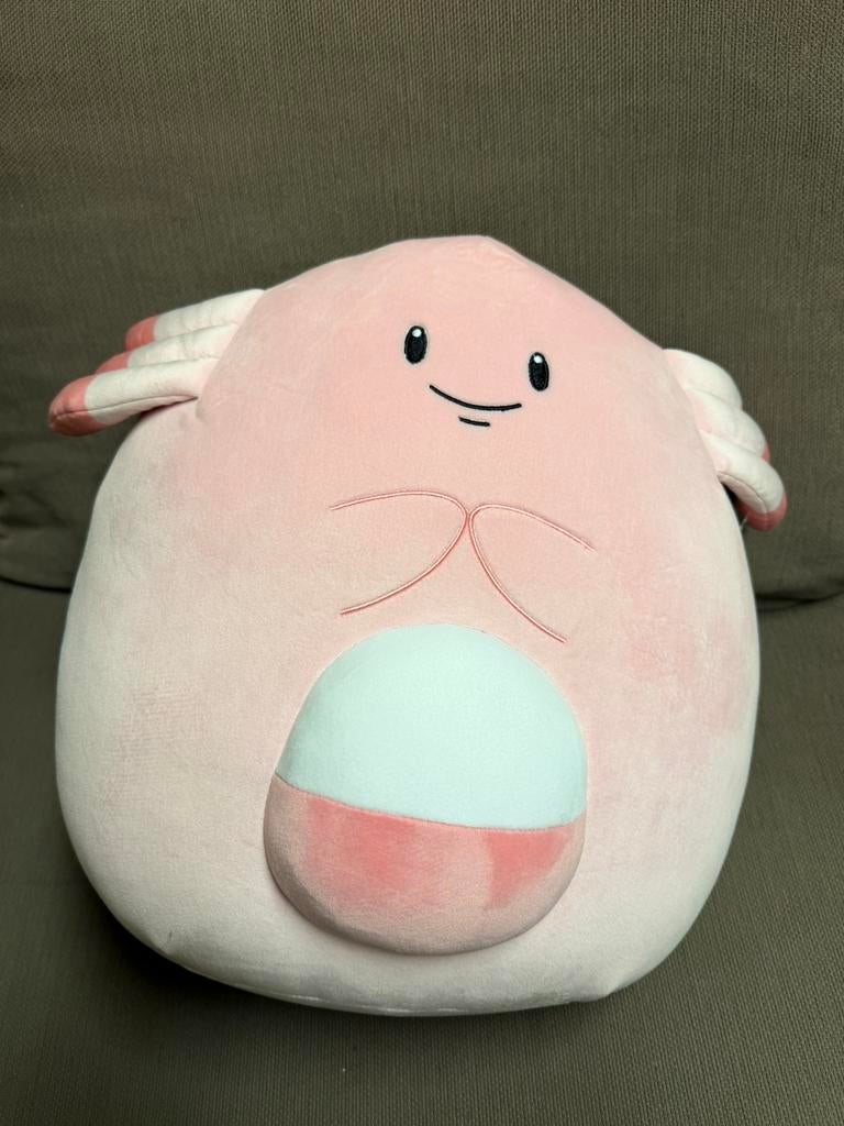 Jazwares x Pokémon Squishmallow Chansey (35 cm), Ophalen of Verzenden, Nieuw, Overige typen