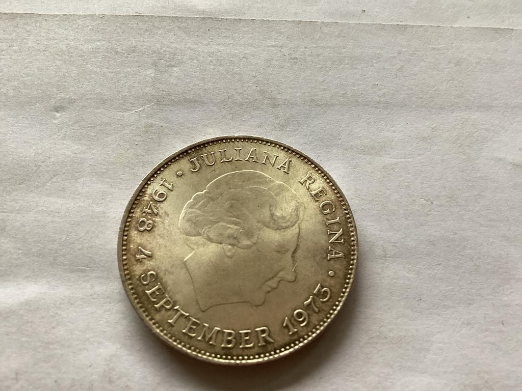 10 Gulden Zilveren Munt 1973 Koningin Juliana, Postzegels en Munten, Munten | Nederland, Koningin Juliana, Zilver, Ophalen of Verzenden