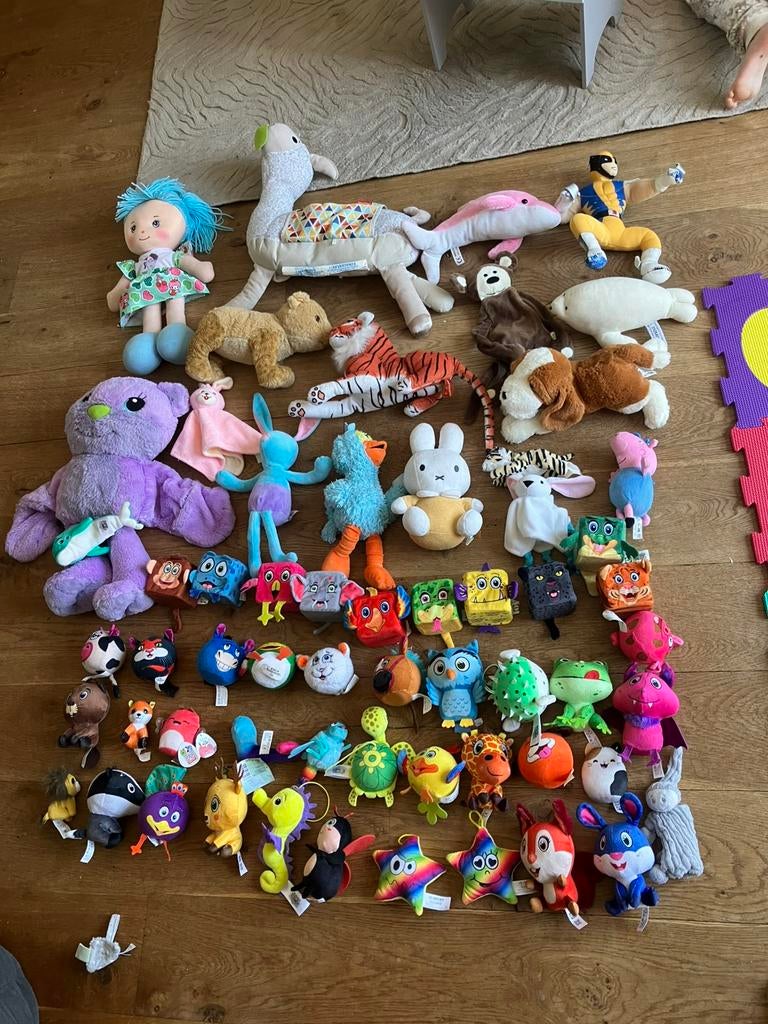 Zak vol knuffels, Ophalen, Zo goed als nieuw, Overige typen