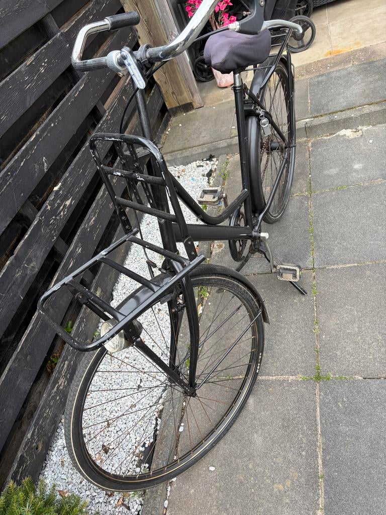 Fiets - Kroegfiets, Fietsen en Brommers, Terugtraprem, Ophalen, Overige merken, 53 tot 56 cm