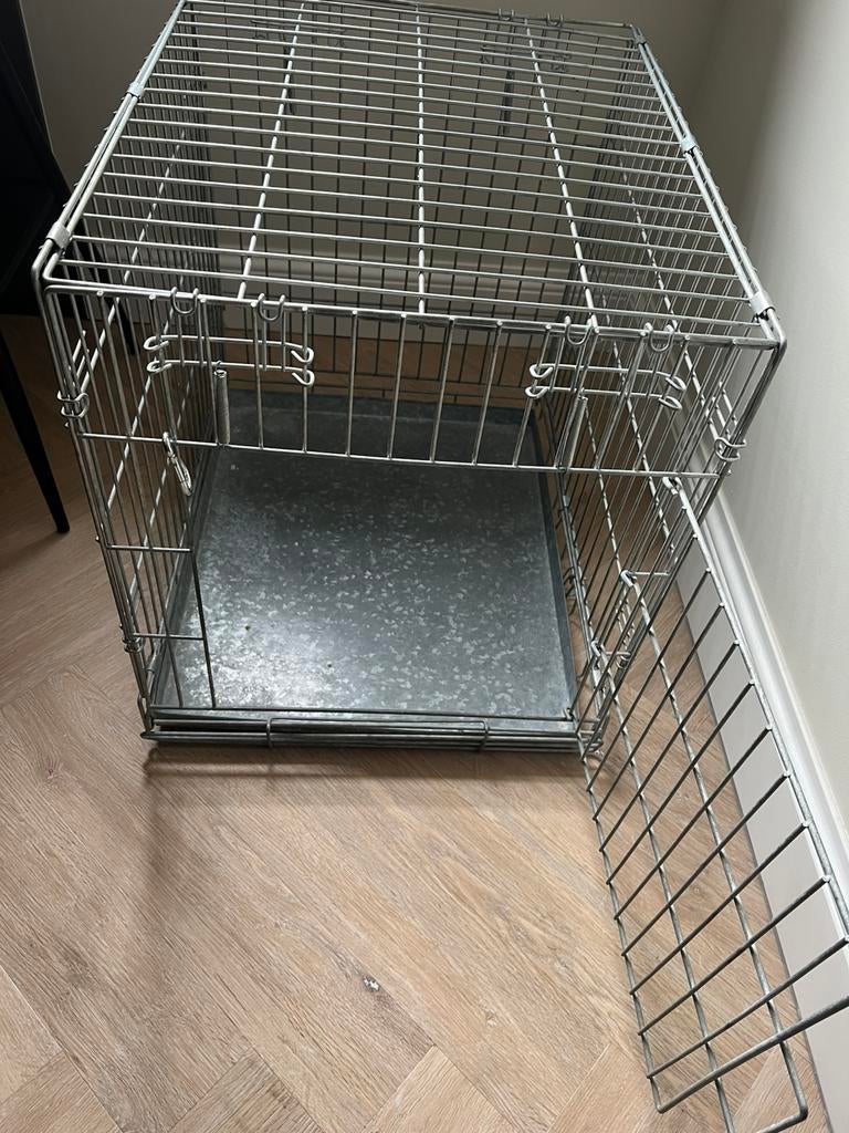 Hondenbench, Ophalen of Verzenden, Zo goed als nieuw, 75 tot 110 cm, 65 tot 100 cm