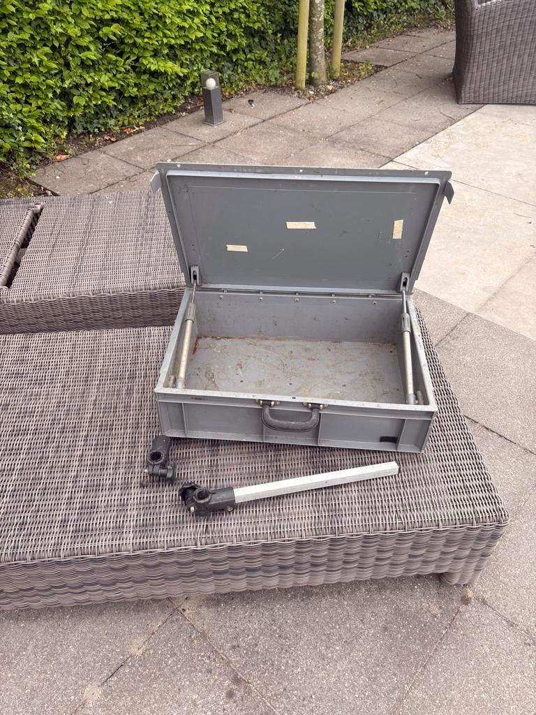 Aasbak met steun, Ophalen of Verzenden, Gebruikt, Overige typen