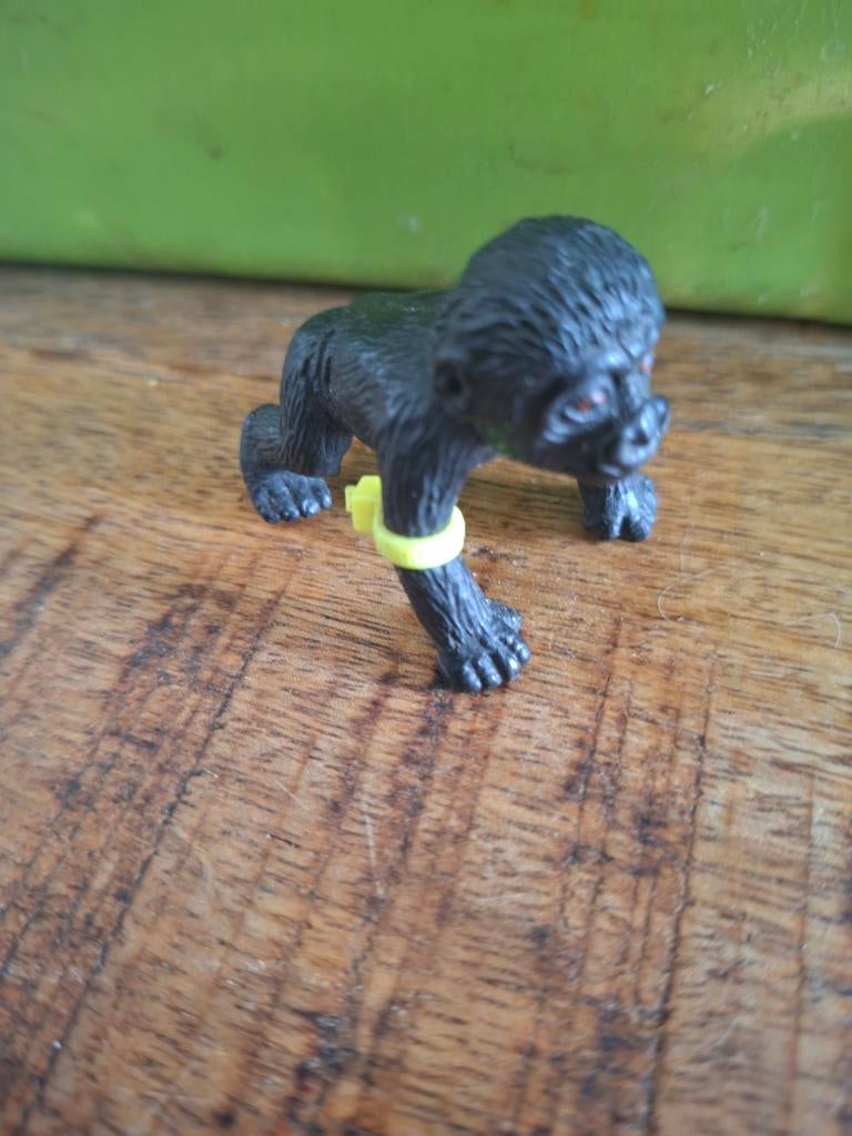 Schleich gorilla jong, Ophalen of Verzenden, Zo goed als nieuw, Wild dier, Beeldje of Figuurtje