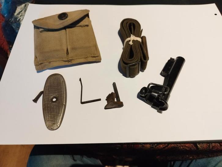 us m1 carbine onderdelen, Verzamelen, Militaria | Tweede Wereldoorlog, Landmacht, Overige typen, Amerika, Ophalen of Verzenden