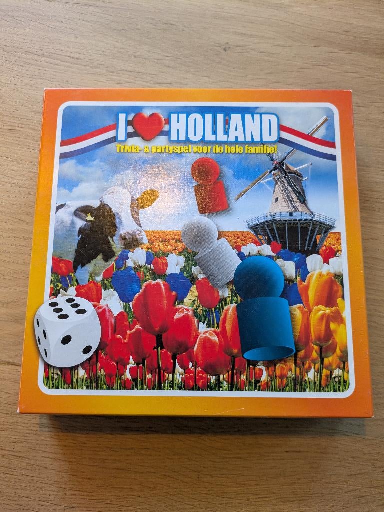 Ik hou van Holland triviaspel, Vijf spelers of meer, Ophalen of Verzenden, Zo goed als nieuw
