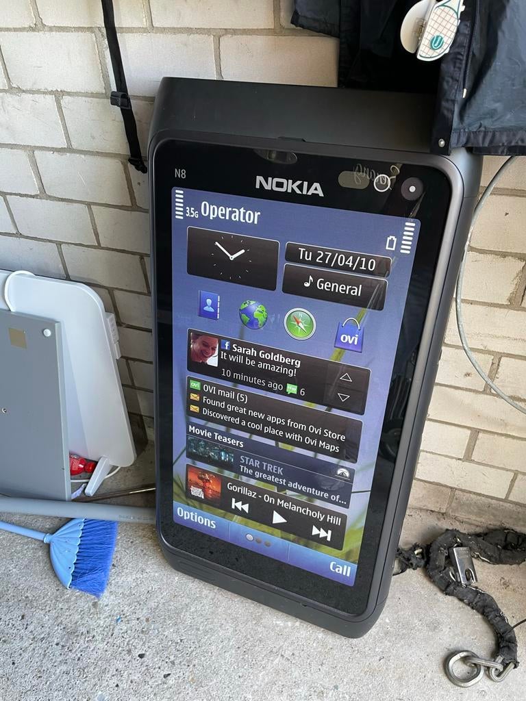 Nokia N8 reclame telefoon, Ophalen, Gebruikt, Overige modellen, Zonder simlock