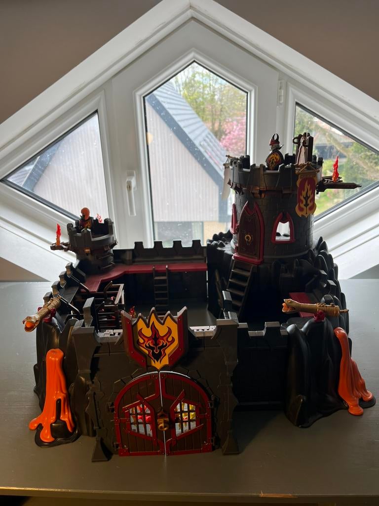 Groot playmobil fort te koop, Ophalen of Verzenden, Zo goed als nieuw