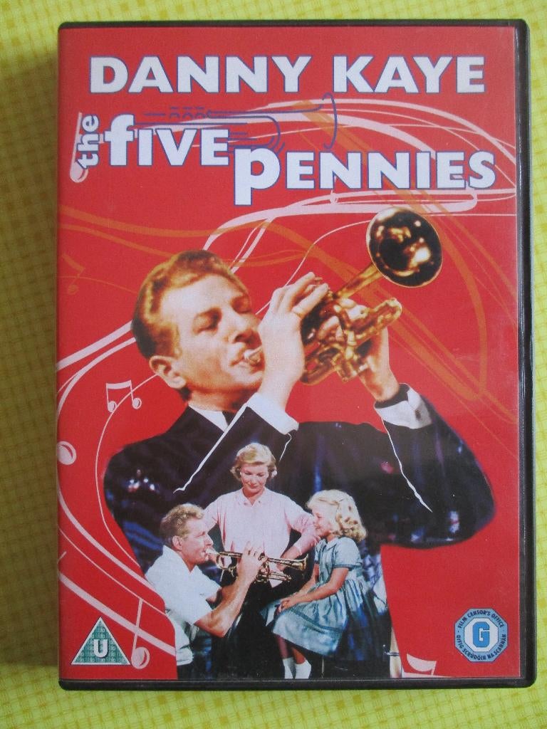 The five pennies - DVD ( Danny Kaye / Louis Armstrong ), Cd's en Dvd's, 1960 tot 1980, Alle leeftijden, Overige genres, Ophalen of Verzenden