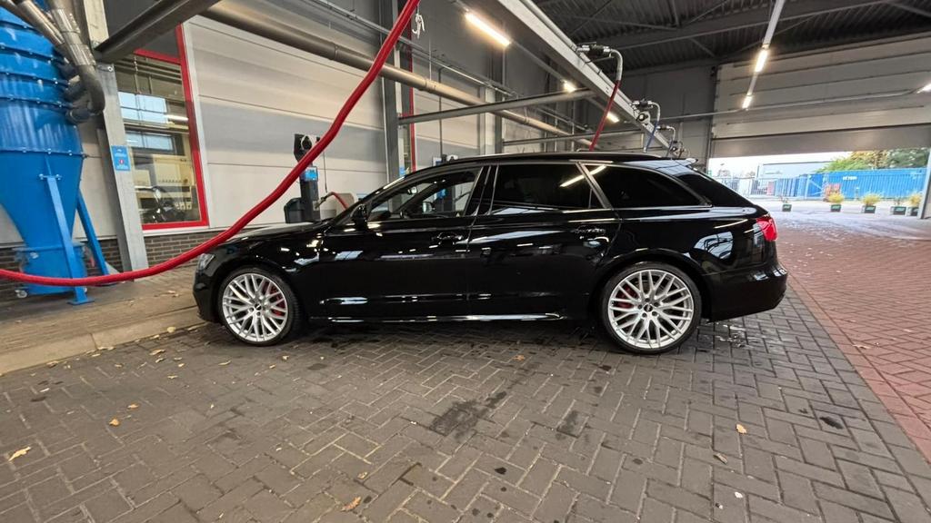 Audi A6 3.0 TDI 230KW Avant Quat S-tr 2014 Zwart, Auto's, Automaat, Zwart, Stationwagon, Diesel
