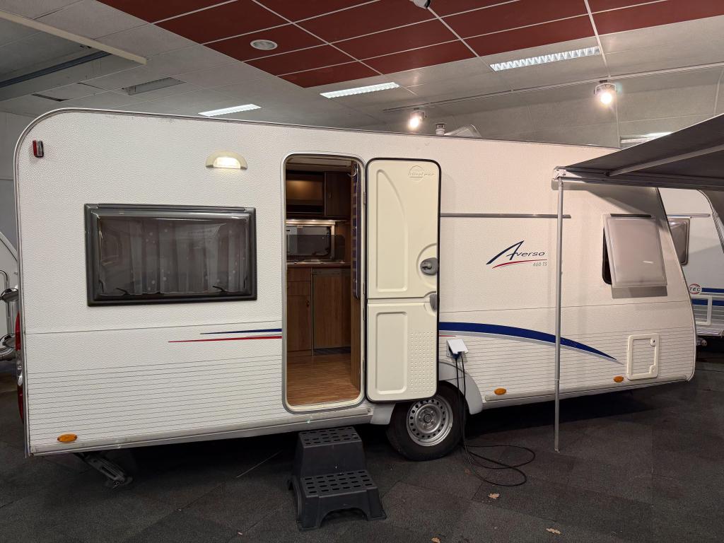 Bürstner Averso 460 TS FRANSBED RONDZIT VOORTENT (T, Caravans en Kamperen, Caravans, Bedrijf, tot en met 4, 750 - 1000 kg, Rondzit