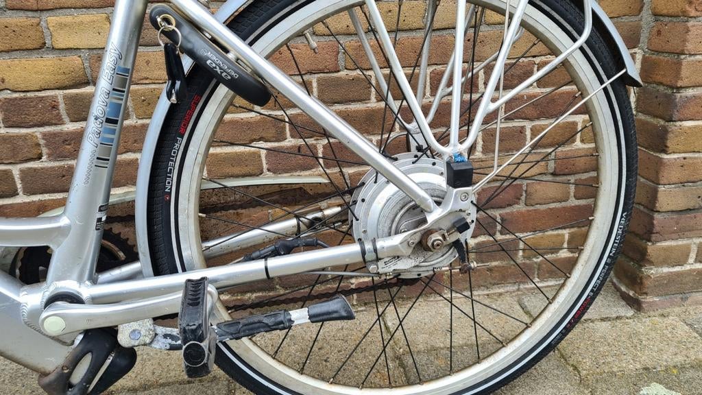 Achterwiel + naafmotor 7 speed >Batavus, Sparta, Koga, Fietsen en Brommers, Fietsonderdelen, Elektrische fiets, Gebruikt, Batavus