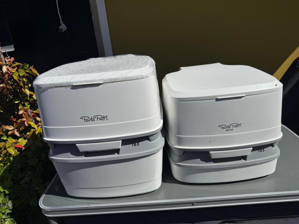 Porta potti draagbaar toilet, Ophalen