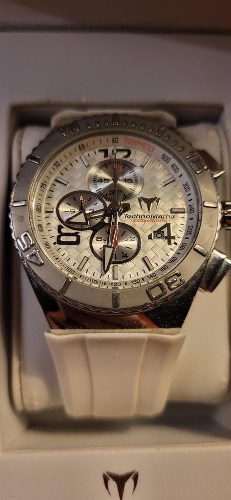 TechnoMarine Cruise Magnum Chrono horloge, Ophalen of Verzenden, Zo goed als nieuw, Overige merken