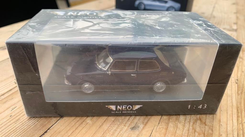 Neo Scale Saab 99, Ophalen of Verzenden, Zo goed als nieuw, Auto, Overige merken