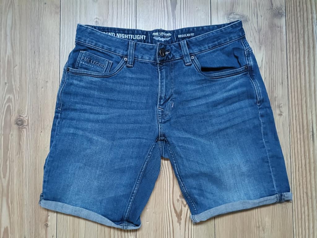 PME Legend stretch short maat 33, Ophalen of Verzenden, Zo goed als nieuw, Blauw, W33 - W34 (confectie 48/50)