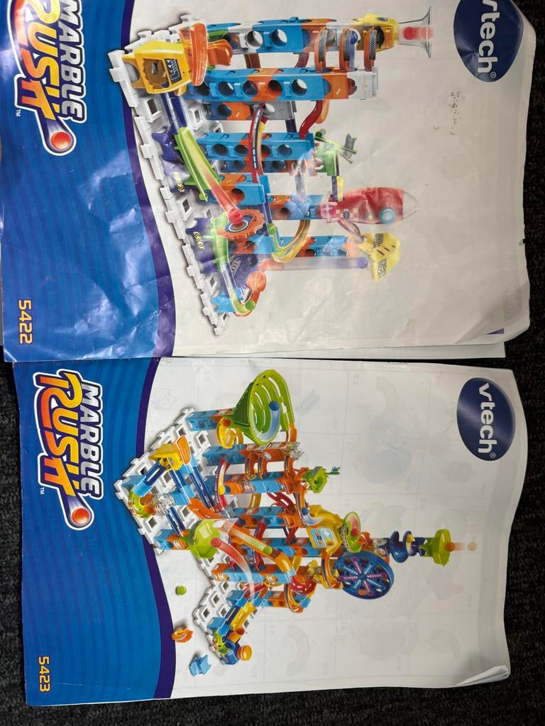 VTech Marble Rush knikkerbaan set (5422 & 5423), Kinderen en Baby's, Speelgoed | Vtech, Ophalen, Gebruikt, 4 tot 6 jaar