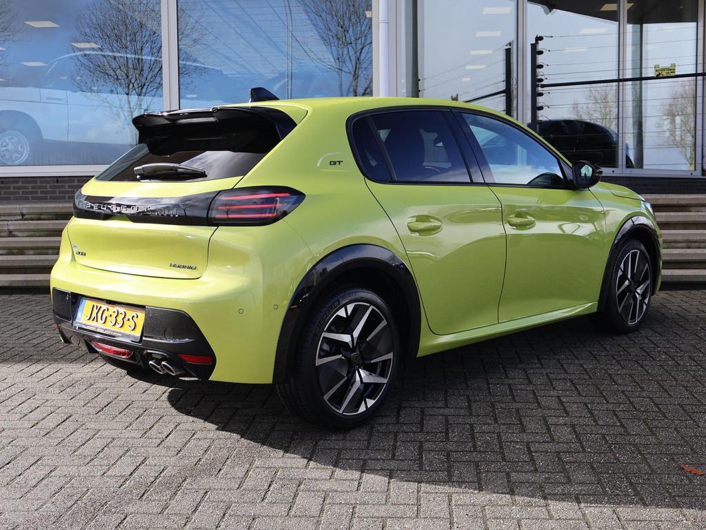 Peugeot 208 1.2 HYBRID 145 PK e-DCS6 GT *NIEUW* + CAMERA | S, Auto's, 145 pk, Gebruikt, Euro 6, 650 kg