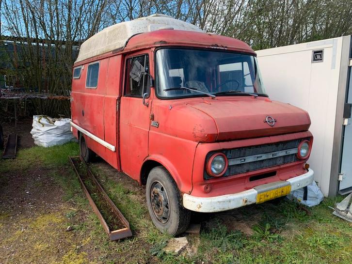Opel Blitz camper project, Auto's, Opel, Particulier, Benzine, Origineel Nederlands, Rood, Ophalen