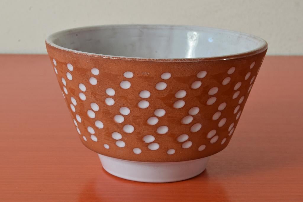 Retro vintage jaren 50 / jaren 60 bloempot / cactusbak, Antiek en Kunst, Antiek | Keramiek en Aardewerk, Ophalen of Verzenden