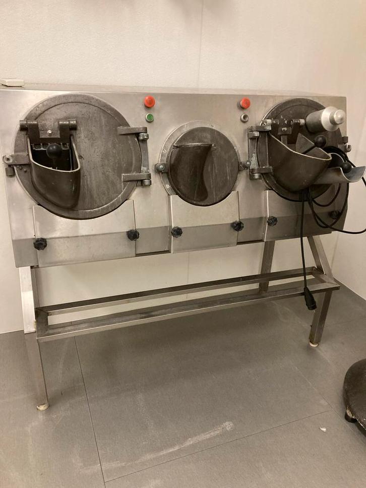 AGF Snijmachine met diverse snijschijven, Zakelijke goederen, Agrarisch | Aardappelen, Groenten, Fruit en Vlees, Ophalen