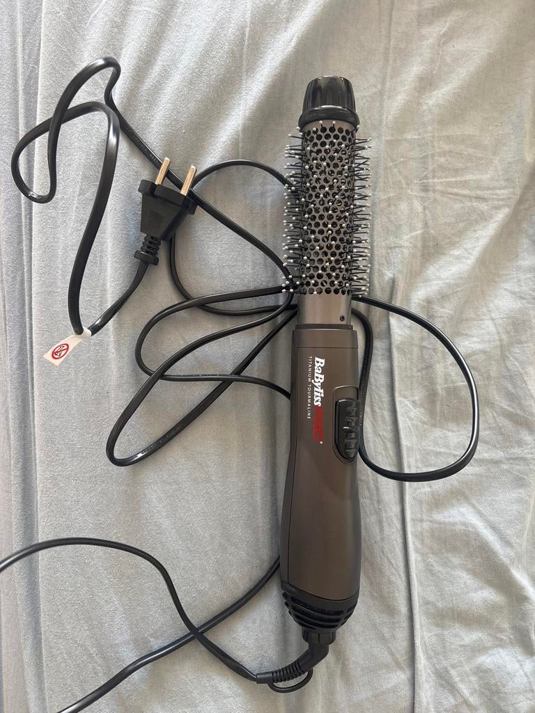 Babyliss PRO fohnborstel Titanium Tourmaline, Ophalen, Gebruikt, Föhn of Haardroger