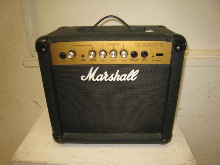 Marshall 8010 Valvestate gitaar versterker, Verzamelen, Overige Verzamelen, Gebruikt