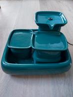 Keramische drinkfontein kat, Ophalen of Verzenden, Zo goed als nieuw