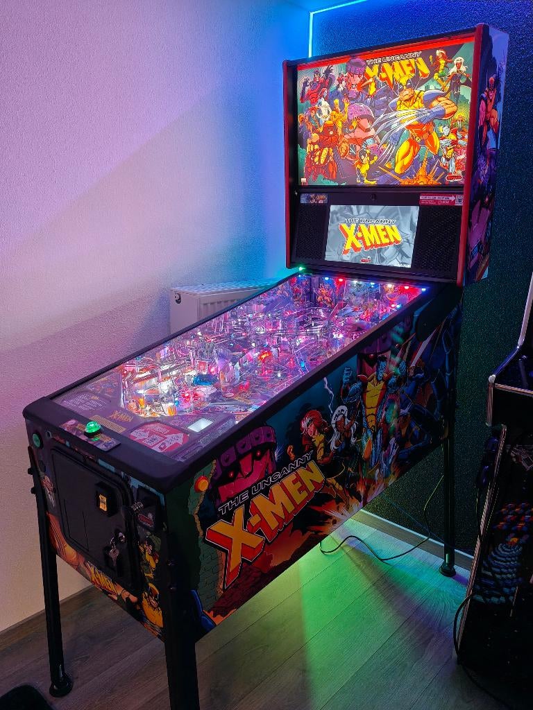 X-Men Uncanny pinball - flipperkast, Verzamelen, Ophalen, Mechanisch, Stern, Zo goed als nieuw