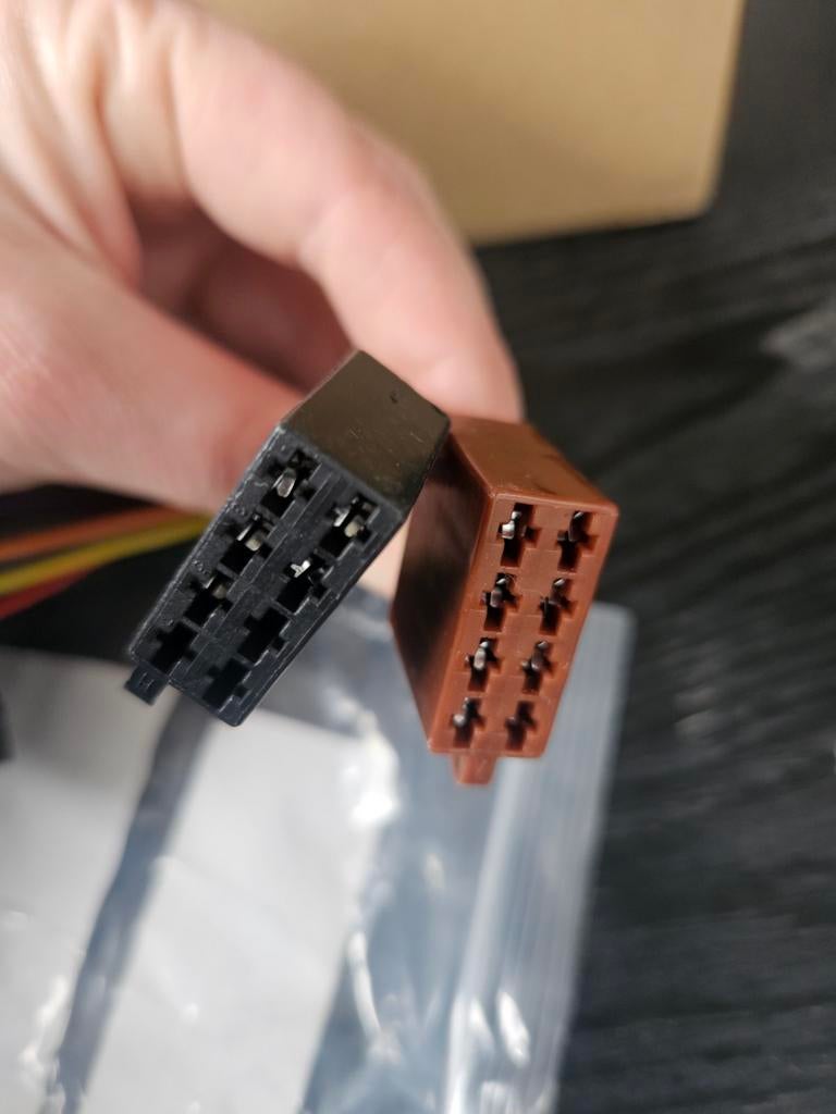 ISO Verloopstekker / Autoradio Adapter Kabel, Ophalen of Verzenden, Nieuw