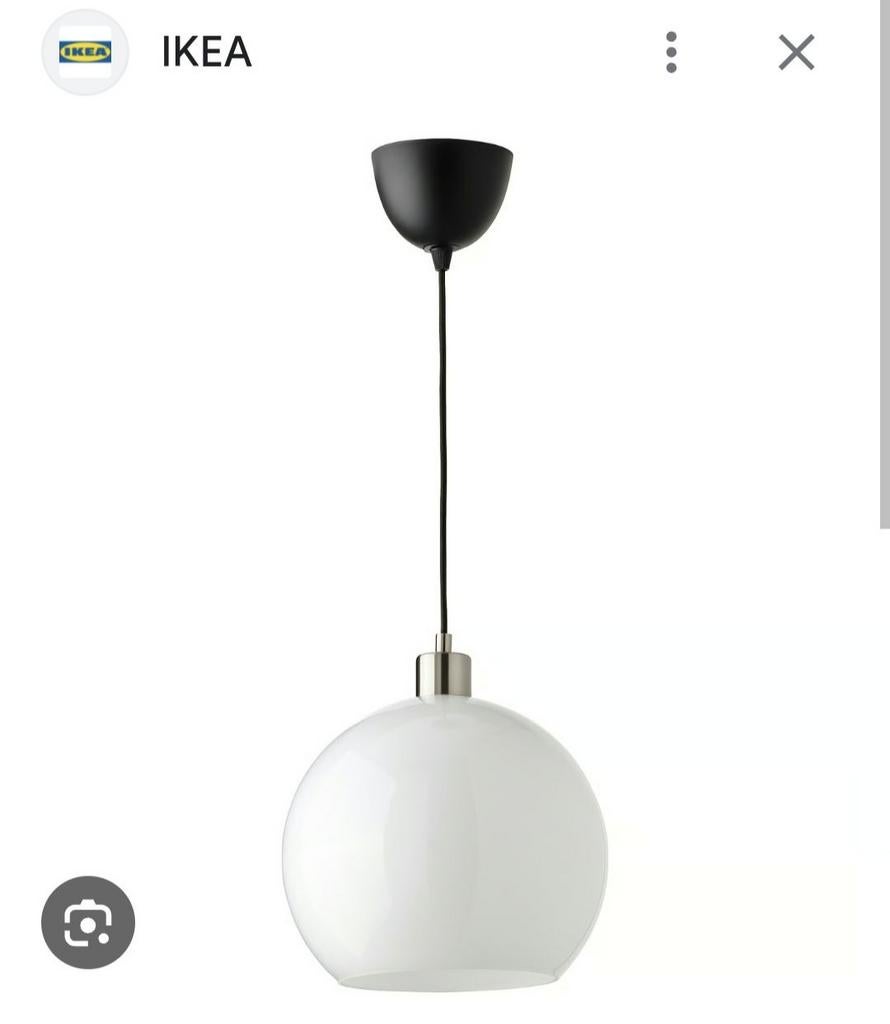 2 Ikea Jarpliden lampen, Ophalen, Minder dan 50 cm