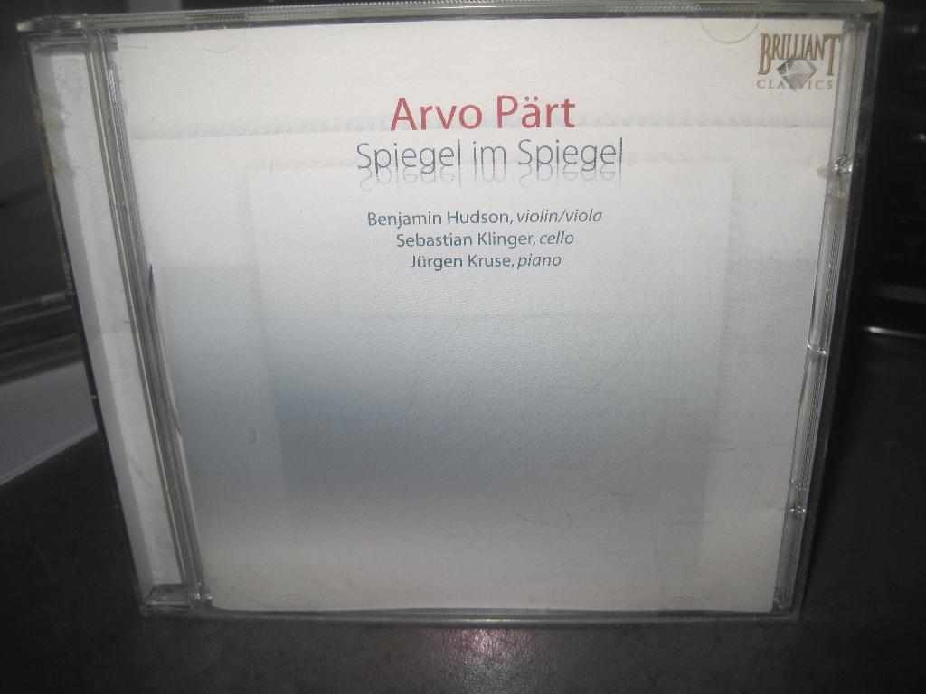 Arvo Pärt Spiegel im Spiegel violin cello piano Brilliant, Cd's en Dvd's, Ophalen of Verzenden, Classicisme, Zo goed als nieuw