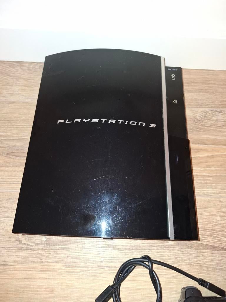 PlayStation 3 met 2 controllers en kabels, Ophalen of Verzenden, Gebruikt, Met 2 controllers, Slim