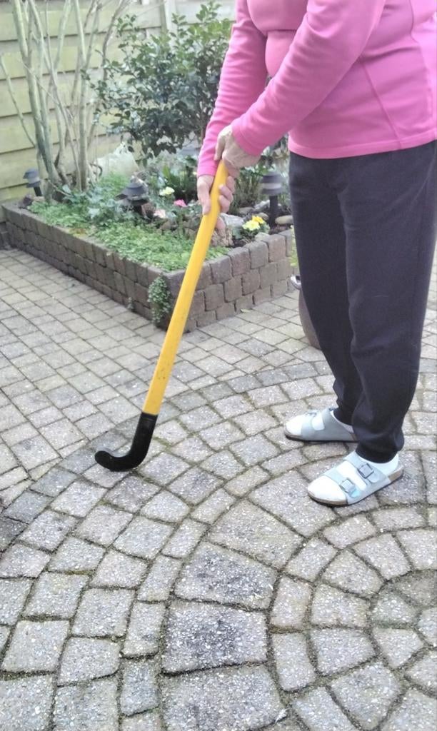 3 Hockeysticks - Geel en Rood - Gebruikt, Ophalen, Gebruikt