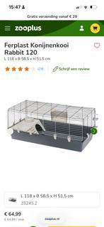Ferplast konijnenhok, Dieren en Toebehoren, Konijn, Hok, Ophalen, Minder dan 60 cm
