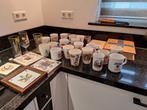 Lot Koningshuis: Diverse Glazen, Mokken en Tegels        els, Verzamelen, Ophalen of Verzenden, Gebruikt, Servies