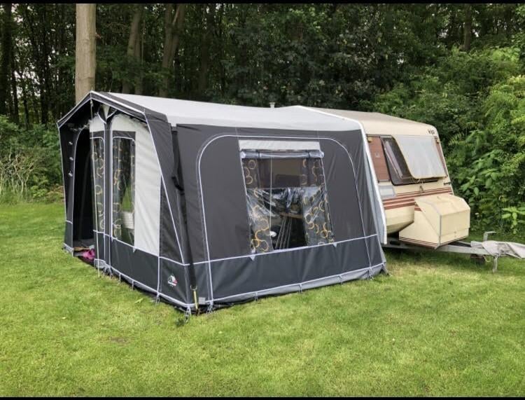 Dorema voortent Daytona XL 270 maat 4 uit 2024, Ophalen, Gebruikt, Ten Cate All Season 200g/m2, Dorema