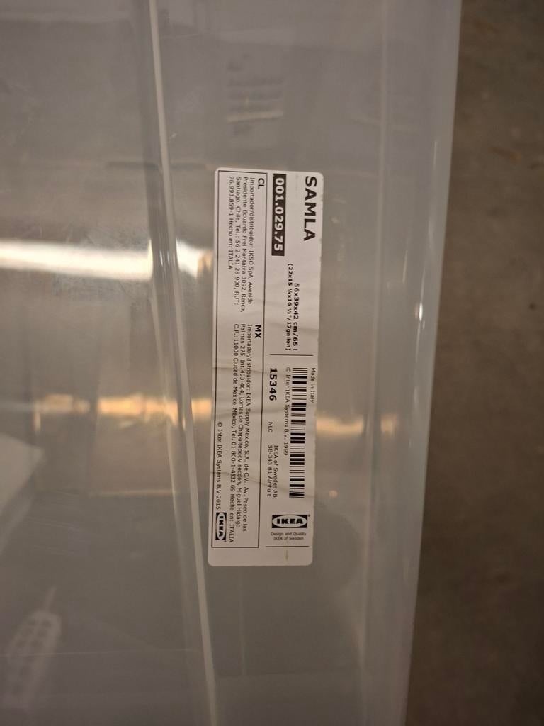 2 samla bakken, Ophalen, Minder dan 40 cm, Minder dan 35 cm