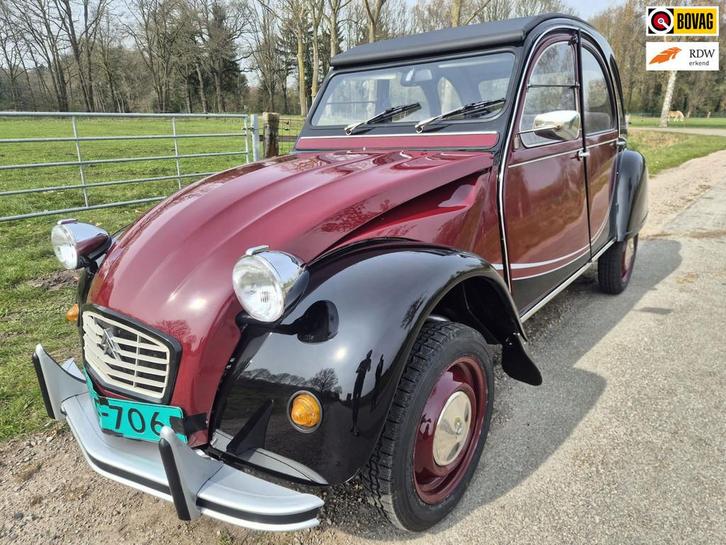 Citroen 2 CV 2CV6 Charleston prachtstaat!, Auto's, Citroën, Bedrijf, Te koop, 2CV, Benzine, Sedan, Handgeschakeld, Origineel Nederlands