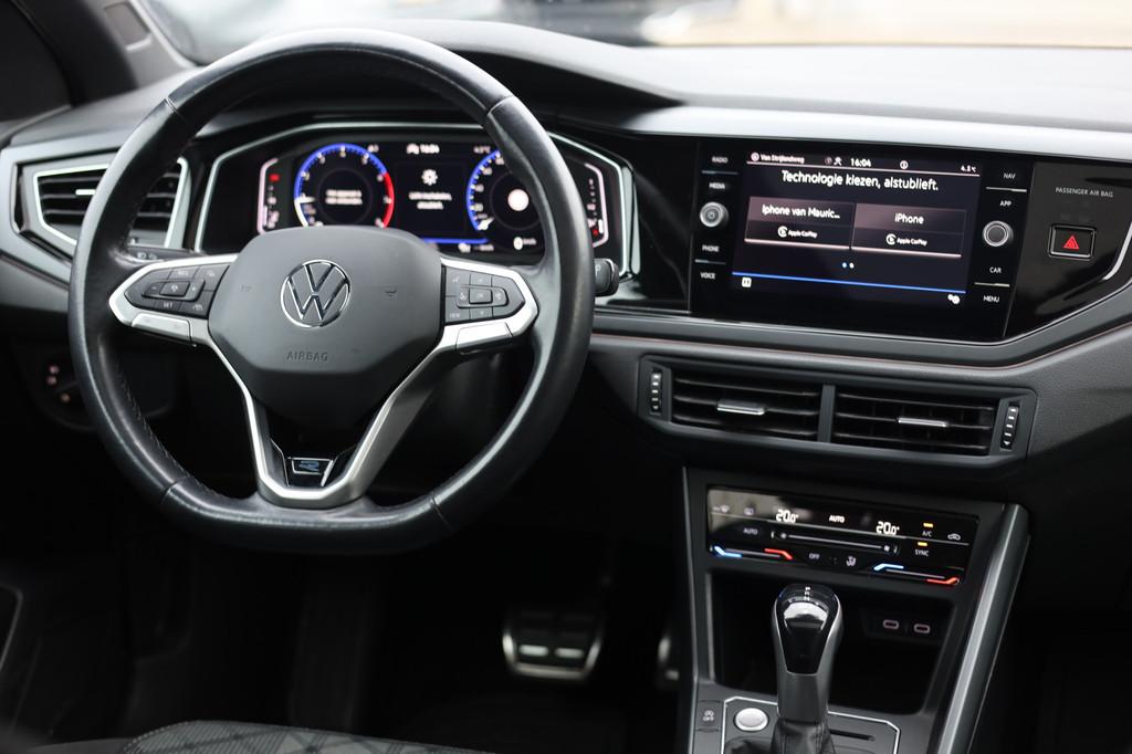 Volkswagen Polo 1.0 TSI R-LINE I AUT I PANO I ACC I CAMERA I, Auto's, Gebruikt, Euro 6, 49 €/maand, Bedrijf