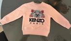 Kenzo sweater maat 86 - Roze met tijgerprint, Kinderen en Baby's, Babykleding | Maat 86, Ophalen of Verzenden, Gebruikt, Jongetje of Meisje