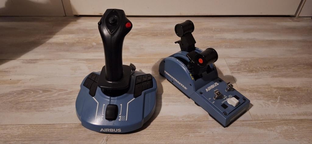 Thrustmaster TCA Airbus Officer, Computers en Software, Joysticks, Ophalen, Gebruikt, Thrustmaster