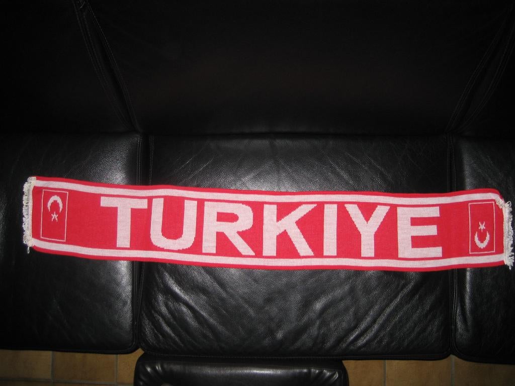 Supporterssjaal van Turkije voor het WK voetbal, Verzamelen, Sportartikelen en Voetbal, Ophalen of Verzenden, Nieuw, Buitenlandse clubs