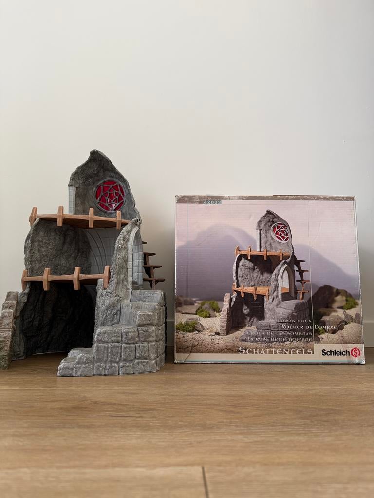 Schleich elf house, Ophalen of Verzenden, Zo goed als nieuw